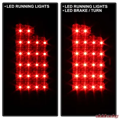 Spyder Auto Black Smoke LED Taillights for Dodge Ram 2500 | 3500 2007-2009 - ALT-YD-DRAM06-LED-BSM