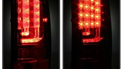Spyder Auto Red Clear LED Version 2 Taillights for Dodge Ram 2500 | 3500 2007-2009                                     - ALT-YD-DRAM06V2-LED-RC - Image 6