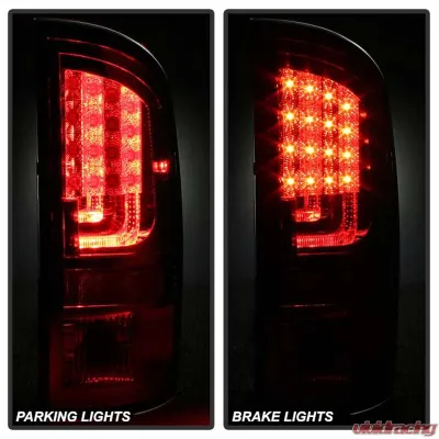 Spyder Auto Red Clear LED Taillights for Dodge Ram 2500 | 3500 2007-2009 - ALT-YD-DRAM06V2-LED-RC