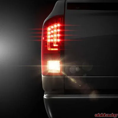 Spyder Auto Red Clear LED Taillights for Dodge Ram 2500 | 3500 2007-2009 - ALT-YD-DRAM06V2-LED-RC