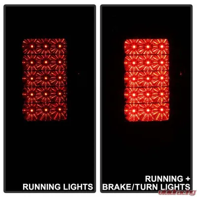 Spyder Auto LED Black Tail Lights for Dodge Ram 1500 2009-2010, Durable Design - ALT-YD-DRAM09-LED-BK