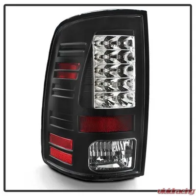 Spyder Auto LED Black Tail Lights for Dodge Ram 1500 2009-2010, Durable Design - ALT-YD-DRAM09-LED-BK
