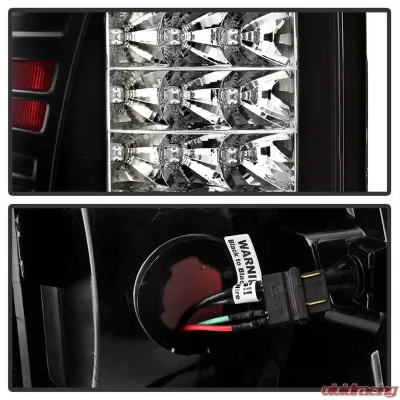 Spyder Auto LED Black Tail Lights for Dodge Ram 1500 2009-2010, Durable Design - ALT-YD-DRAM09-LED-BK