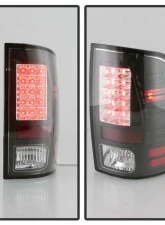 Spyder Auto LED Black Tail Lights for Dodge Ram 1500 2009-2010, Durable Design                                     - ALT-YD-DRAM09-LED-BK - Image 8