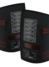 Spyder Auto Black Smoke LED Taillights for Dodge Ram 2500 | 3500 2010-2014                                     - ALT-YD-DRAM09-LED-BSM - Image 9