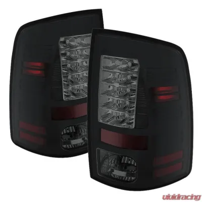 Spyder Auto Black Smoke LED Taillights for Dodge Ram 2500 | 3500 2010-2014 - ALT-YD-DRAM09-LED-BSM