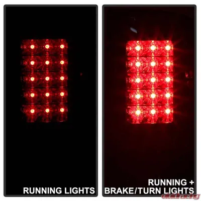 Spyder Auto Black Smoke LED Taillights for Dodge Ram 2500 | 3500 2010-2014 - ALT-YD-DRAM09-LED-BSM
