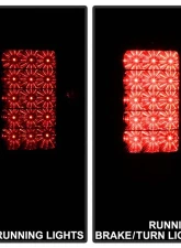 Spyder Auto LED Tail Lights Red/Clear for Dodge Ram 1500 2009-2010, Custom Fit                                     - ALT-YD-DRAM09-LED-RC - Image 9