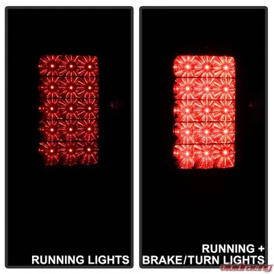 Spyder Auto LED Tail Lights Red/Clear for Dodge Ram 1500 2009-2010, Custom Fit - ALT-YD-DRAM09-LED-RC
