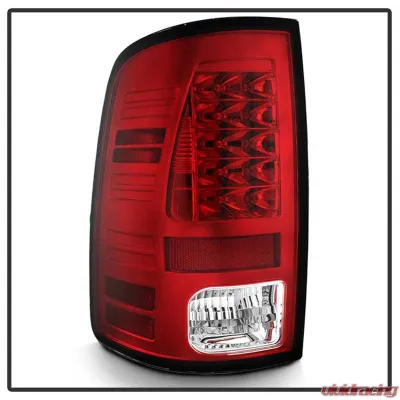 Spyder Auto LED Tail Lights Red/Clear for Dodge Ram 1500 2009-2010, Custom Fit - ALT-YD-DRAM09-LED-RC