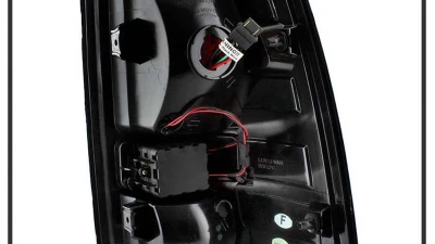 Spyder Auto LED Tail Lights Red/Clear for Dodge Ram 1500 2009-2010, Custom Fit                                     - ALT-YD-DRAM09-LED-RC - Image 3