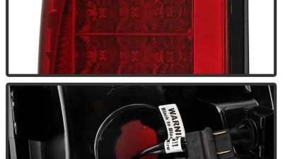 Spyder Auto LED Tail Lights Red/Clear for Dodge Ram 1500 2009-2010, Custom Fit                                     - ALT-YD-DRAM09-LED-RC - Image 4