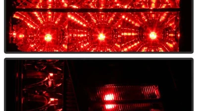Spyder Auto LED Tail Lights Red/Clear for Dodge Ram 1500 2009-2010, Custom Fit                                     - ALT-YD-DRAM09-LED-RC - Image 7