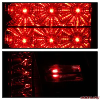 Spyder Auto LED Tail Lights Red/Clear for Dodge Ram 1500 2009-2010, Custom Fit - ALT-YD-DRAM09-LED-RC