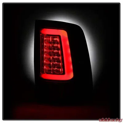 Spyder Auto LED Tail Lights All Black for Dodge Ram 1500/2500/3500 2009-2018 - ALT-YD-DRAM09V2-LED-BKV2