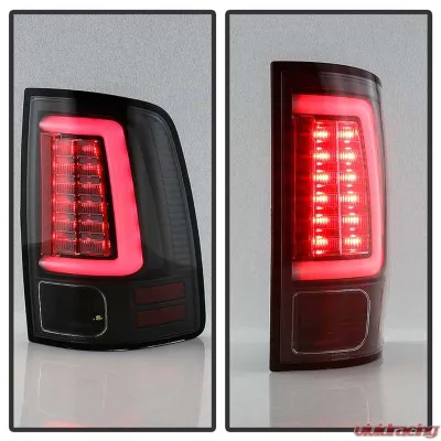 Spyder Auto LED Tail Lights All Black for Dodge Ram 1500/2500/3500 2009-2018 - ALT-YD-DRAM09V2-LED-BKV2