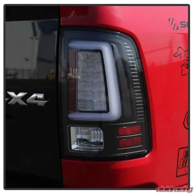 Spyder Auto LED Tail Lights Black for Ram 1500 | 2500 | 3500 2009-2017 - ALT-YD-DRAM09V2-LED-BK