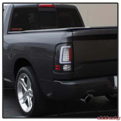 Spyder Auto LED Tail Lights Black for Ram 1500 | 2500 | 3500 2009-2017 - ALT-YD-DRAM09V2-LED-BK