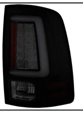 Spyder Auto LED Tail Lights Black Smoke for Ram 1500 2500 3500 2009-2017                                     - ALT-YD-DRAM09V2-LED-BSM - Image 2