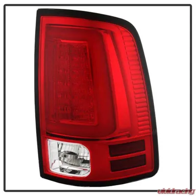 Spyder Auto LED Tail Lights Red Clear for Ram 1500 | 2500 | 3500 2009-2017 - ALT-YD-DRAM09V2-LED-RC