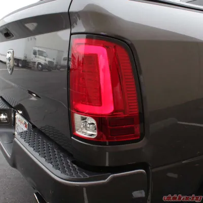 Spyder Auto LED Tail Lights Red Clear for Ram 1500 | 2500 | 3500 2009-2017 - ALT-YD-DRAM09V2-LED-RC
