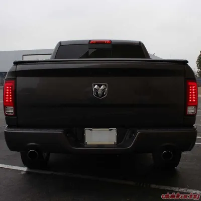 Spyder Auto LED Tail Lights Red Clear for Ram 1500 | 2500 | 3500 2009-2017 - ALT-YD-DRAM09V2-LED-RC