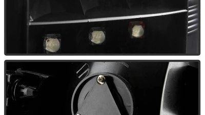 Spyder Auto LED Tail Lights All Black for Dodge Ram 1500/2500/3500 2013-2018                                     - ALT-YD-DRAM13-LED-BKV2 - Image 3