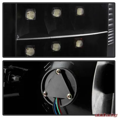 Spyder Auto LED Tail Lights All Black for Dodge Ram 1500/2500/3500 2013-2018 - ALT-YD-DRAM13-LED-BKV2