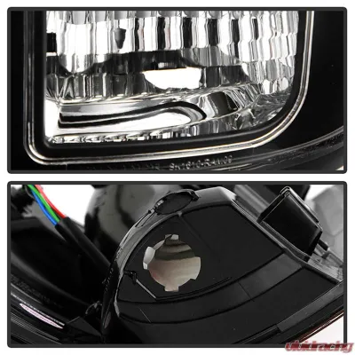 Spyder Auto Black LED Taillights for Dodge Ram 2500 | 3500 2013-2014 - ALT-YD-DRAM13-LED-BK
