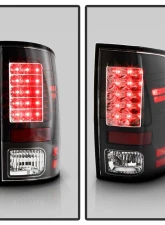 Spyder Auto Black LED Taillights for Dodge Ram 2500 | 3500 2013-2014                                     - ALT-YD-DRAM13-LED-BK - Image 6