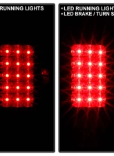 Spyder Auto Black LED Taillights for Dodge Ram 2500 | 3500 2013-2014                                     - ALT-YD-DRAM13-LED-BK - Image 9