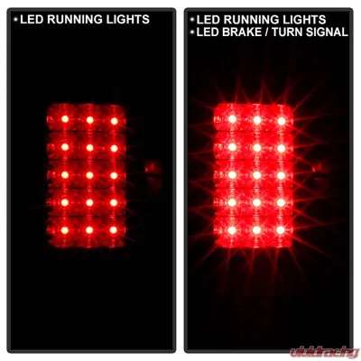 Spyder Auto Black LED Taillights for Dodge Ram 2500 | 3500 2013-2014 - ALT-YD-DRAM13-LED-BK