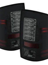 Spyder Auto Black Smoke LED Taillights for Dodge Ram 2500 | 3500 2013-2014                                     - ALT-YD-DRAM13-LED-BSM - Image 8