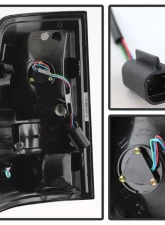 Spyder Auto Black Smoke LED Taillights for Dodge Ram 2500 | 3500 2013-2014                                     - ALT-YD-DRAM13-LED-BSM - Image 3