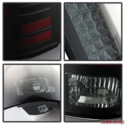 Spyder Auto Black Smoke LED Taillights for Dodge Ram 2500 | 3500 2013-2014 - ALT-YD-DRAM13-LED-BSM