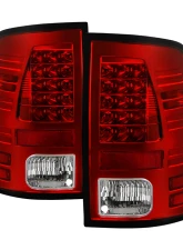 Spyder Auto Red Clear LED Taillights for 2013-2014 Dodge Ram 2500 | 3500                                     - ALT-YD-DRAM13-LED-RC - Image 9