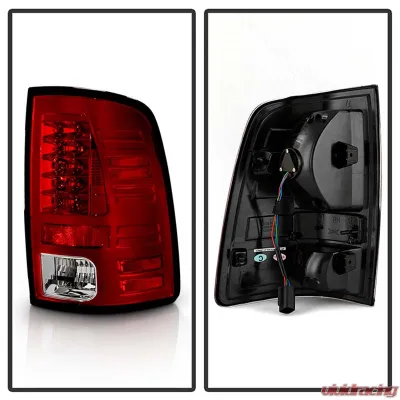 Spyder Auto Red Clear LED Taillights for 2013-2014 Dodge Ram 2500 | 3500 - ALT-YD-DRAM13-LED-RC