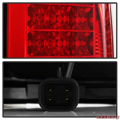 Spyder Auto Red Clear LED Taillights for 2013-2014 Dodge Ram 2500 | 3500 - ALT-YD-DRAM13-LED-RC