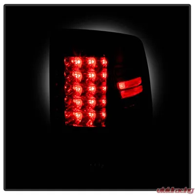 Spyder Auto Red Clear LED Taillights for 2013-2014 Dodge Ram 2500 | 3500 - ALT-YD-DRAM13-LED-RC