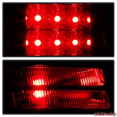 Spyder Auto Red Clear LED Taillights for 2013-2014 Dodge Ram 2500 | 3500 - ALT-YD-DRAM13-LED-RC