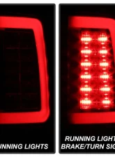 Spyder Auto LED Tail Lights Black for Ram 1500 2500 3500 2013-2014, ALT-YD-DRAM13V2                                     - ALT-YD-DRAM13V2-LED-BK - Image 9