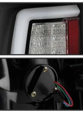 Spyder Auto LED Tail Lights Black for Ram 1500 2500 3500 2013-2014, ALT-YD-DRAM13V2                                     - ALT-YD-DRAM13V2-LED-BK - Image 3