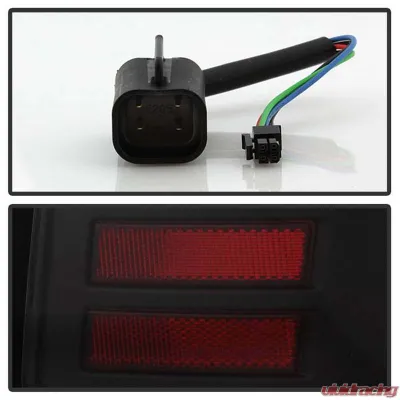 Spyder Auto LED Tail Lights Black for Ram 1500 2500 3500 2013-2014, ALT-YD-DRAM13V2 - ALT-YD-DRAM13V2-LED-BK