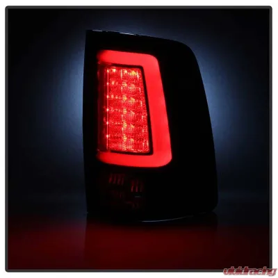 Spyder Auto LED Tail Lights Black for Ram 1500 2500 3500 2013-2014, ALT-YD-DRAM13V2 - ALT-YD-DRAM13V2-LED-BK