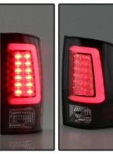 Spyder Auto LED Tail Lights Black for Ram 1500 2500 3500 2013-2014, ALT-YD-DRAM13V2                                     - ALT-YD-DRAM13V2-LED-BK - Image 8