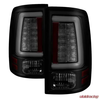 Spyder Auto LED Tail Lights Black Smoke for Ram 1500 2500 3500 2013-2014 - ALT-YD-DRAM13V2-LED-BSM