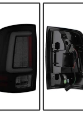 Spyder Auto LED Tail Lights Black Smoke for Ram 1500 2500 3500 2013-2014                                     - ALT-YD-DRAM13V2-LED-BSM - Image 2