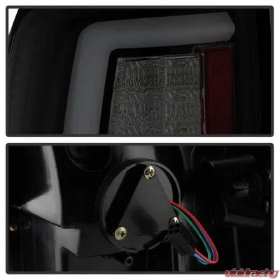 Spyder Auto LED Tail Lights Black Smoke for Ram 1500 2500 3500 2013-2014 - ALT-YD-DRAM13V2-LED-BSM