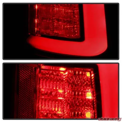 Spyder Auto LED Tail Lights Black Smoke for Ram 1500 2500 3500 2013-2014 - ALT-YD-DRAM13V2-LED-BSM