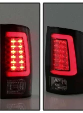Spyder Auto LED Tail Lights Black Smoke for Ram 1500 2500 3500 2013-2014                                     - ALT-YD-DRAM13V2-LED-BSM - Image 8